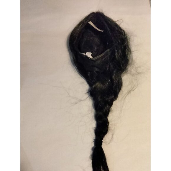 Black Braided Wig Halloween Pirate Hippie Costume - Picture 6 of 6